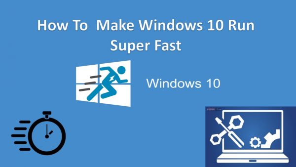 how to speed up computer windows 10